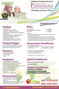 Penerimaan Mahasiswa Baru 2013